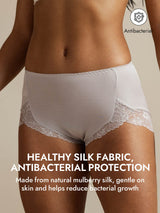 [Gray] SilkSilky-AU 100% Silk Jersey Panty 004