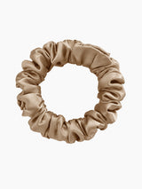 [Khaki] SilkSilky-AU Scrunchie 002