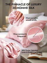 [Pink] SilkSilky-AU 30Momme Pillowcase 002