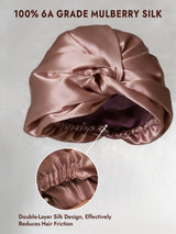 [Pale Mauve] SilkSilky-AU Sleep Cap 003
