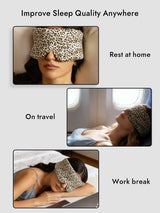 [Leopard] SilkSilky-AU Sleep Mask 006