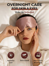 [Pale Mauve] SilkSilky-AU 22Momme Sleep Mask 007