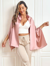 [Deep Pink] SilkSilky-AU Scarf 001