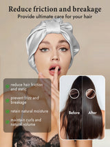 [Silver] SilkSilky-AU Sleep Cap 003