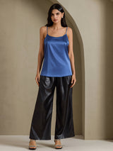 [Real Teal] SilkSilky-AU Spaghetti Strap Camisole 003