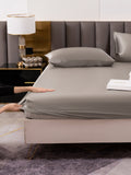 SilkSilky AU 19Momme Pure Silk Bedding Set Gray 004