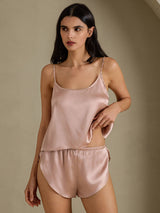 [Tuscany] SilkSilky-AU Spaghetti Strap Camisole Set 003