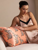 [Pink Cat] SilkSilky-AU Pillowcase 006