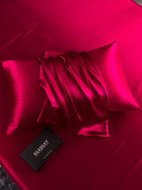 [Wine] SilkSilky-AU Pillowcase 005