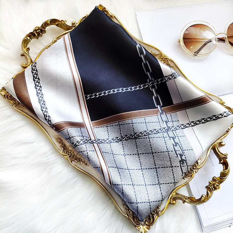 [P021] SilkSilky-AU Pure Silk Scarf 002,