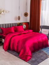 [Wine] SilkSilky-AU 19Momme Bedding Set 005