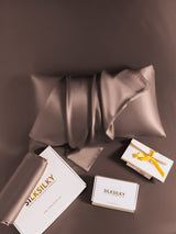 [Brown] SilkSilky-AU Pillowcase 006