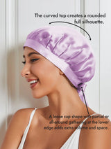 [Lavender] SilkSilky-AU Sleep Cap 003