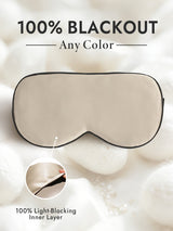 [Dark Khaki] SilkSilky-AU Sleep Mask 001