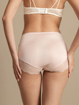 [Pink] SilkSilky-AU 100% Silk Jersey Panty 002