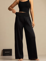 [Black] SilkSilky-AU Women's Pants 001
