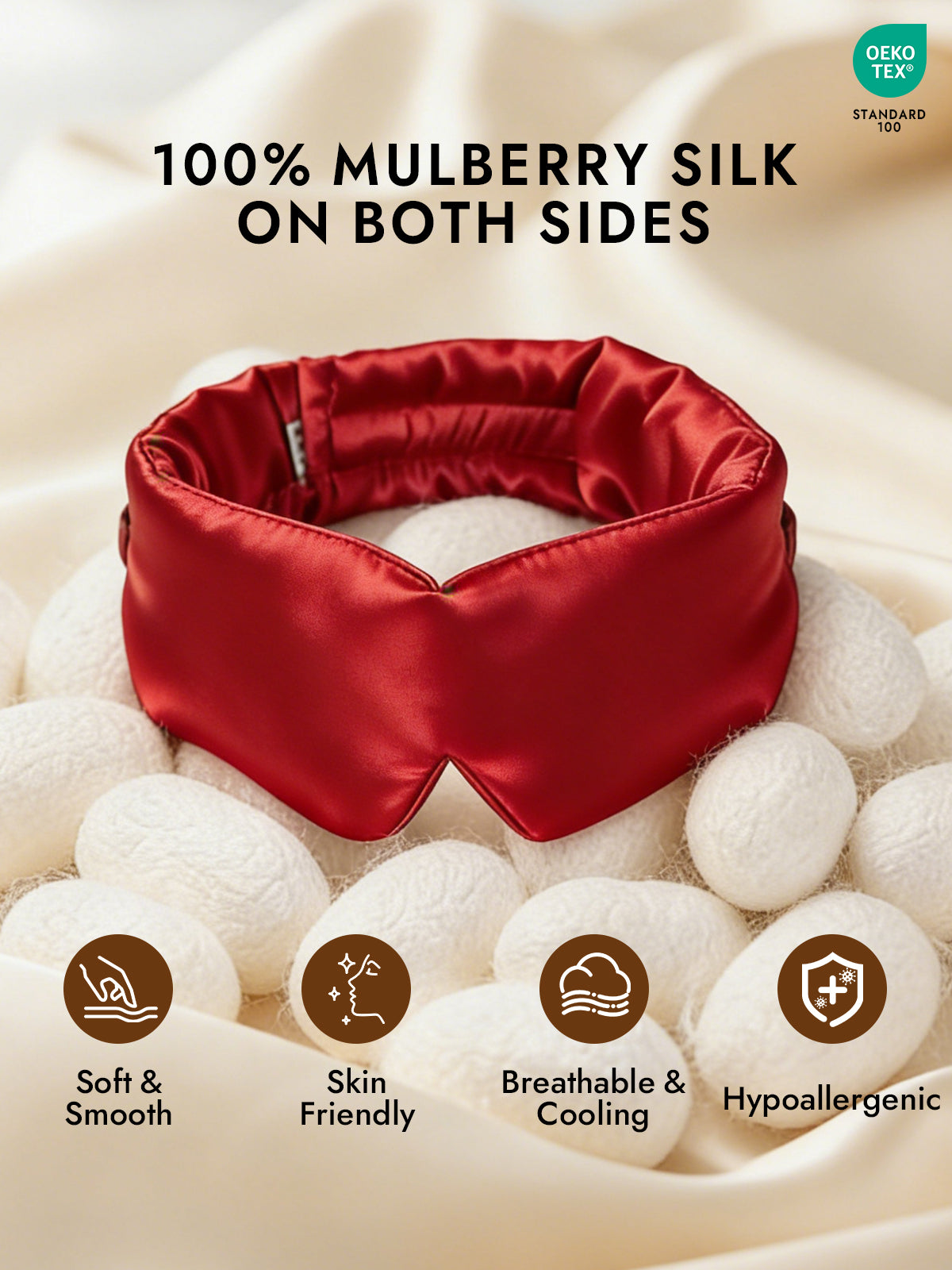 [Wine] SilkSilky-AU Sleep Mask 002