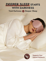 [Pale Mauve] SilkSilky-AU 22Momme Sleep Mask 005