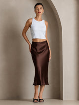 [Coffee] SilkSilky-AU Skirt 001