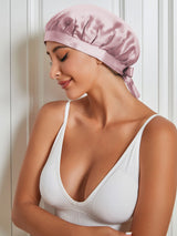 [Pale Mauve] SilkSilky-AU Sleep Cap 001