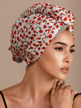 [Cherry] SilkSilky-AU Hair Towel Wrap 001