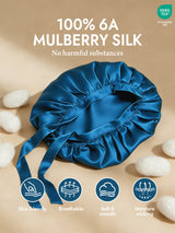 [Teal] SilkSilky-AU Sleep Cap 002