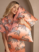 [Pink Cat] SilkSilky-AU Pillowcase 005