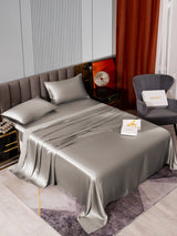 [Gray] SilkSilky-AU 22Momme Pure Silk Bedding Set 002,