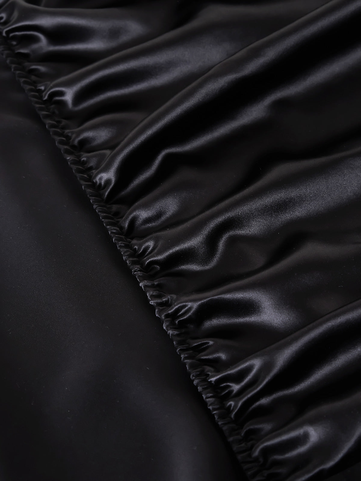 SilkSilky AU 22Momme Pure Silk Sheet Black 004