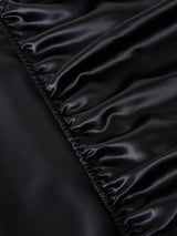 [Black] SilkSilky-AU 25Momme Sheet 003