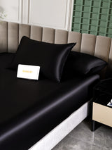 [Black] SilkSilky-AU 25Momme Bedding Set 006