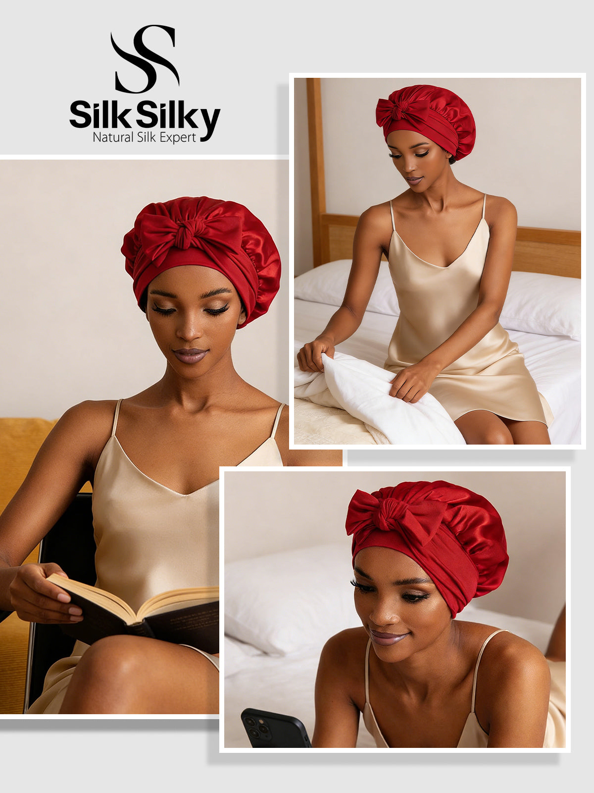 [Wine] SilkSilky-AU Sleep Cap 005