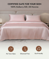[Pink] SilkSilky-AU 30Momme Pillowcase 007