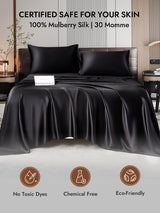 [Black] SilkSilky-AU 30Momme Pillowcase 007