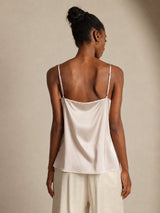 [Beige] SilkSilky-AU Spaghetti Strap Camisole 002