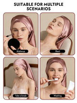 [Pale Mauve] SilkSilky-AU Sleep Cap 007