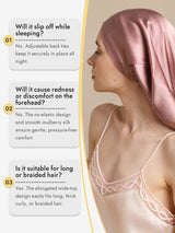 [Pale Mauve] SilkSilky-AU Sleep Cap 008