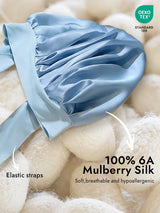 [Sky Blue] SilkSilky-AU Sleep Cap 002