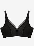 SilkSilky AU Silk Knitted Bra Black 004