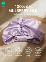 [Lavender] SilkSilky-AU Sleep Cap 002