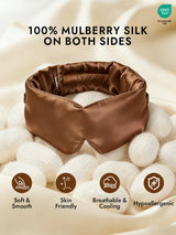 [Coffee] SilkSilky-AU Sleep Mask 002
