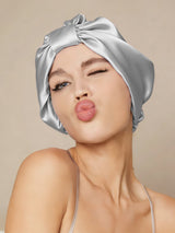 [Silver] SilkSilky-AU Sleep Cap 001