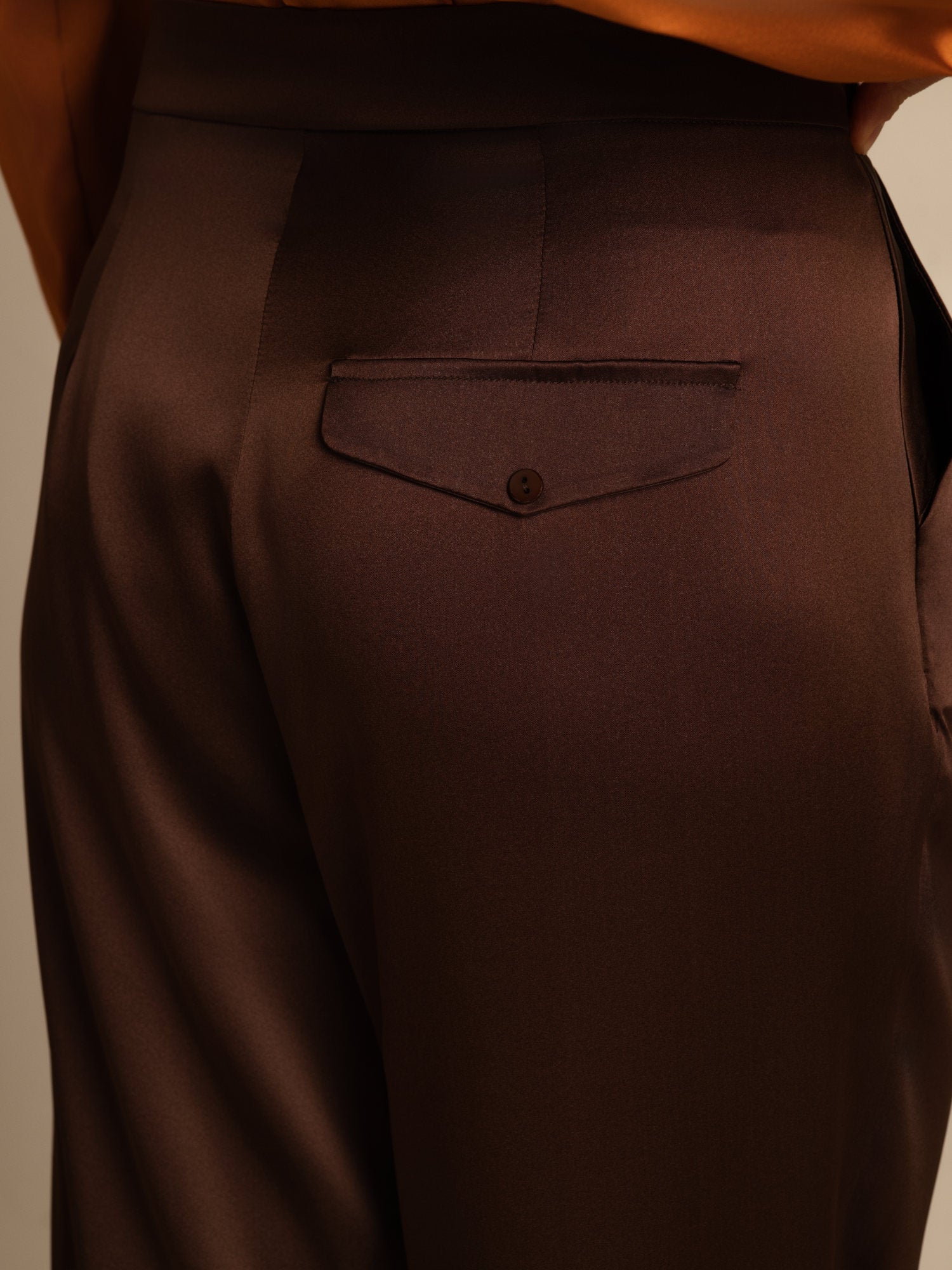 [Bitter Chocolate] SilkSilky-AU 19Momme Silk Womens Pants 003