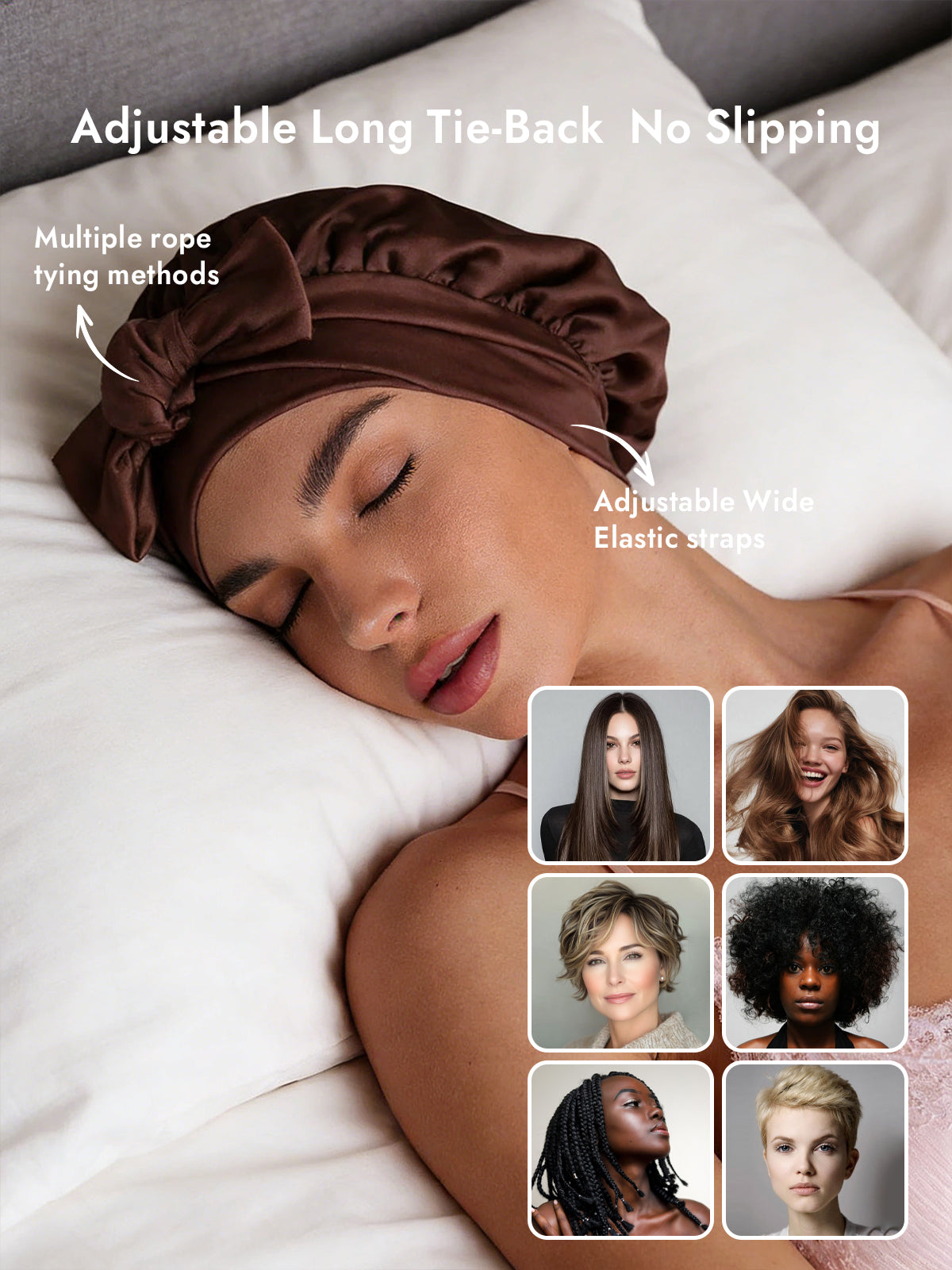 [Coffee] SilkSilky-AU Sleep Cap 004