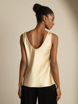 [Champagne] SilkSilky-AU Sleeveless V Neck Camisole 002