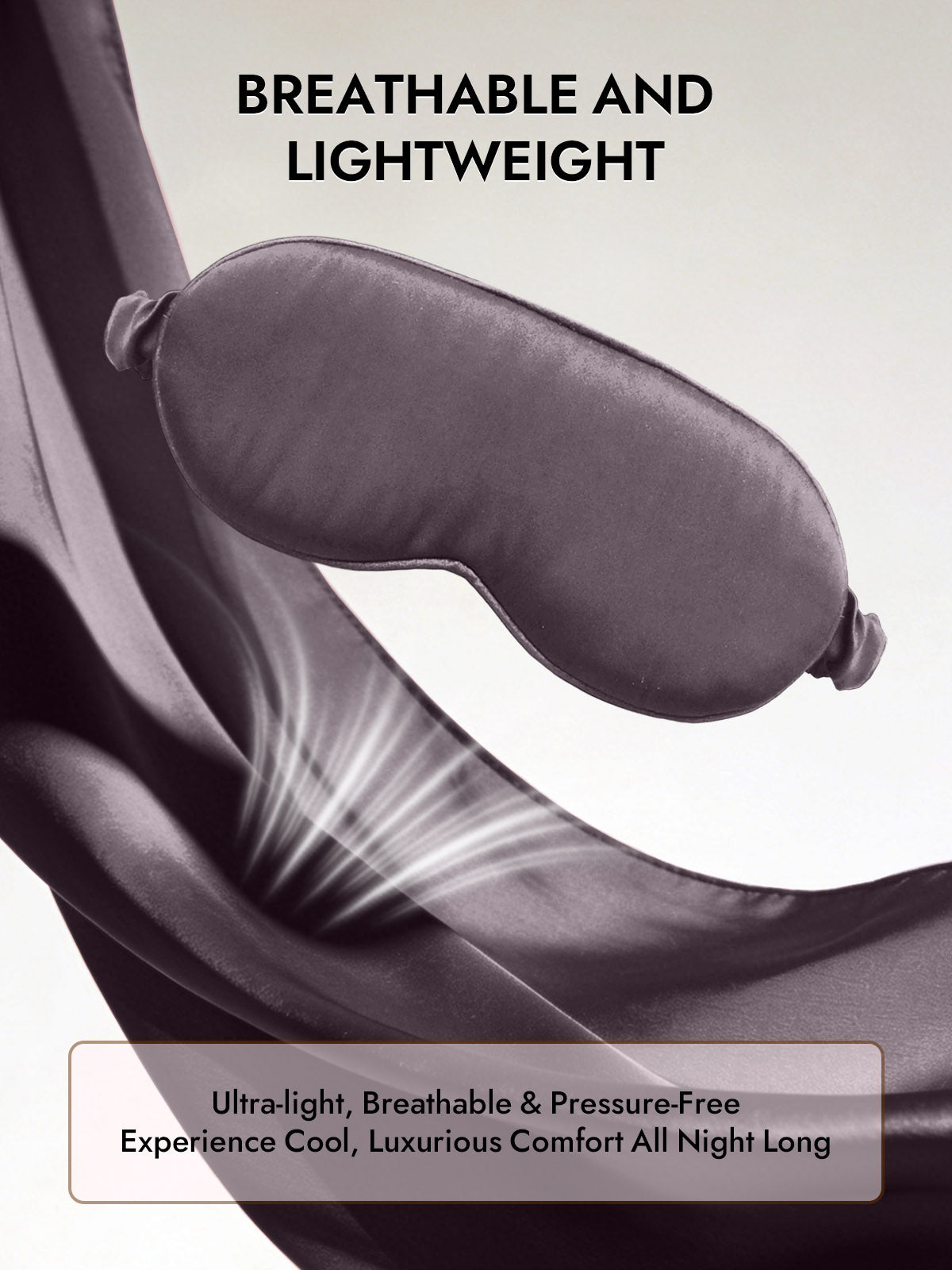 [Dark Gray] SilkSilky-AU Eye Mask 005