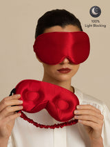 [Wine] SilkSilky-AU 22Momme Sleep Mask 001