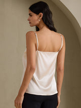 [Beige] SilkSilky-AU Spaghetti Strap Camisole 002