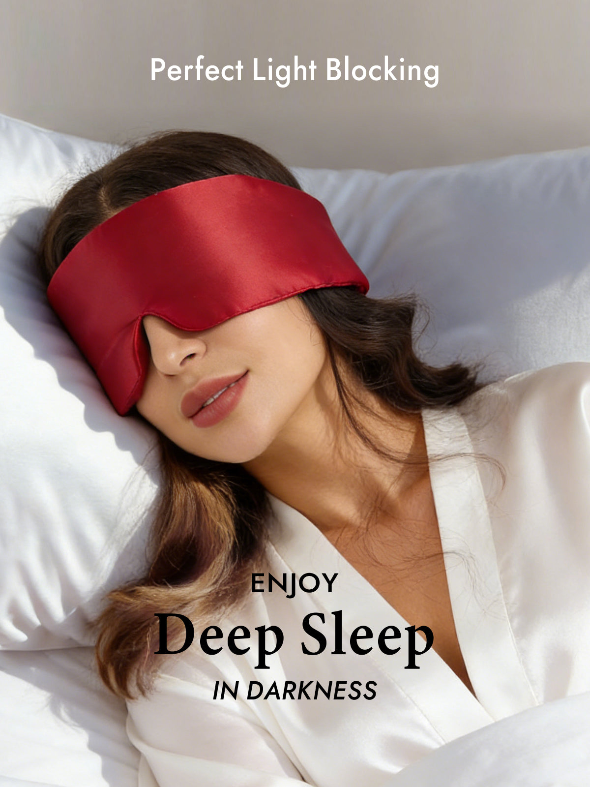 [Wine] SilkSilky-AU 19Momme Pure Silk Eye Mask 003