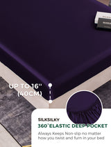 [Deep Purple] SilkSilky-AU 22Momme Sheet 004